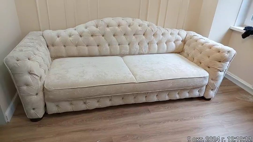 Обивка дивана. Новоясеневская