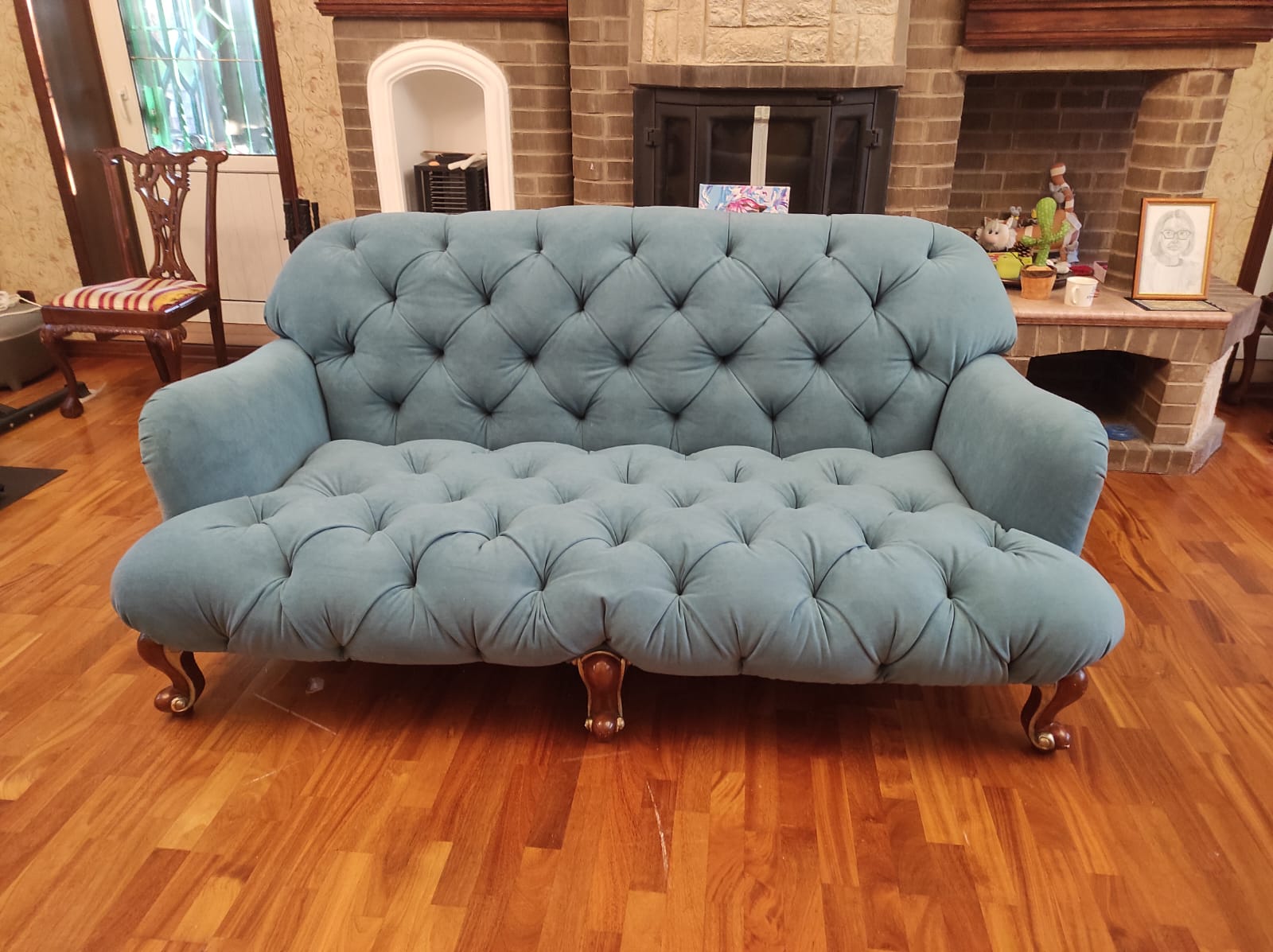 Перетяжка дивана. Новоясеневская